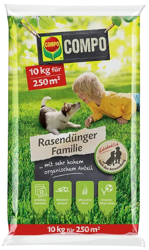 Compo Rasendünger Familie