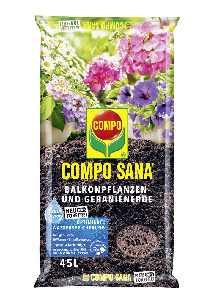 COMPO Sana Balkon+Geranienerde – App-Angebot